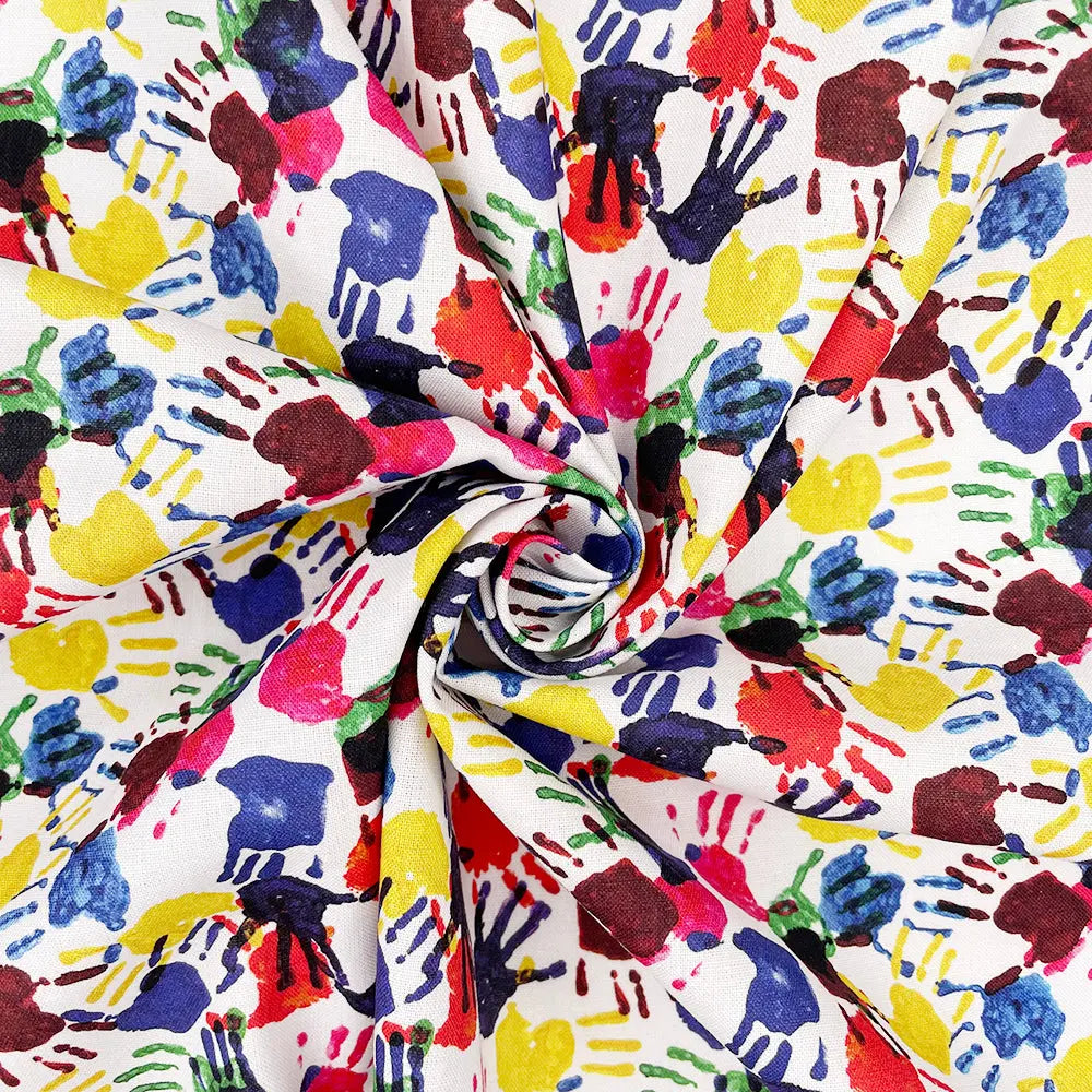 Digital Printed 100% Cotton Fabric | 150gsm 55" (140cm) Wide OEKO-TEXÂ® Standard 100 Certified â€“ Sold by the Meter