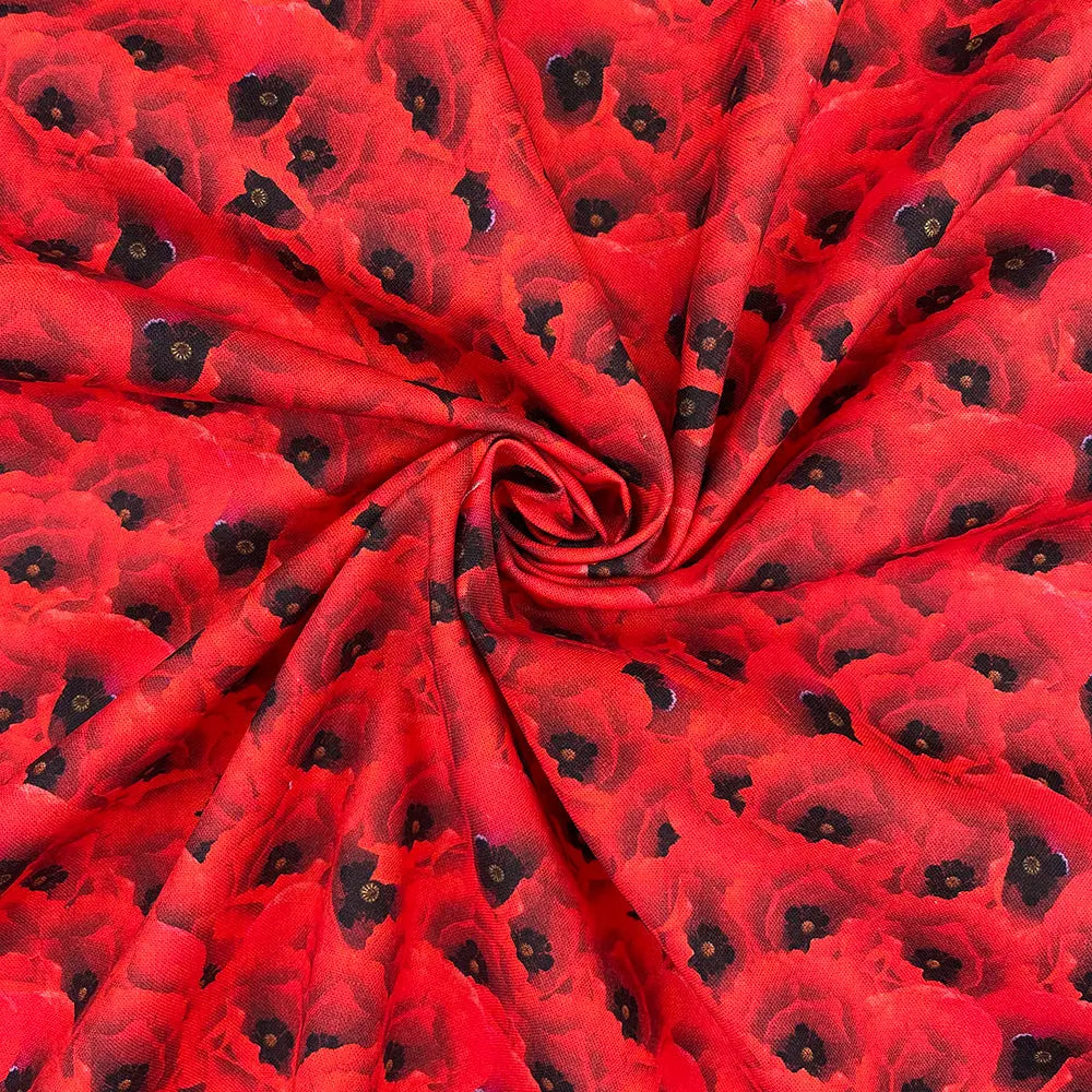 Digital Printed 100% Cotton Fabric | 150gsm 55" (140cm) Wide OEKO-TEXÂ® Standard 100 Certified â€“ Sold by the Meter