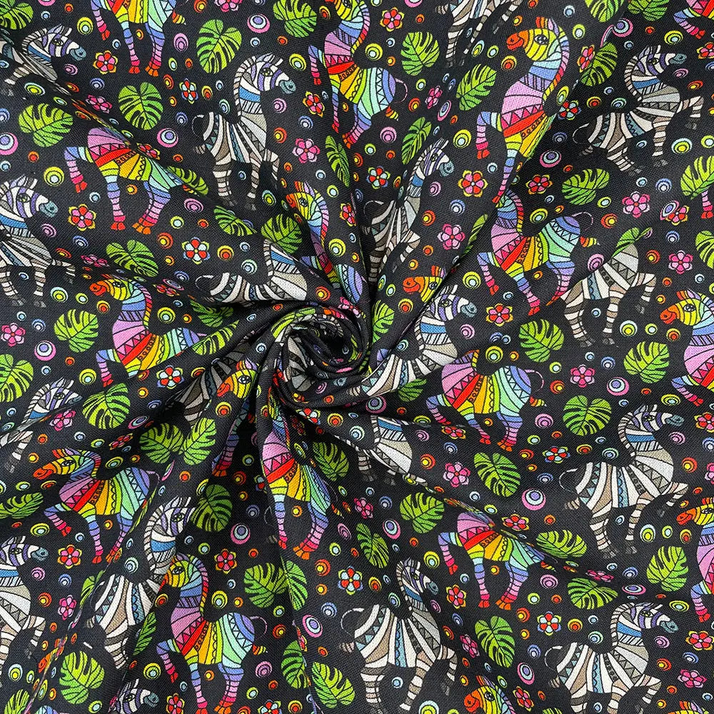 Digital Printed 100% Cotton Fabric | 150gsm 55" (140cm) Wide OEKO-TEXÂ® Standard 100 Certified â€“ Sold by the Meter