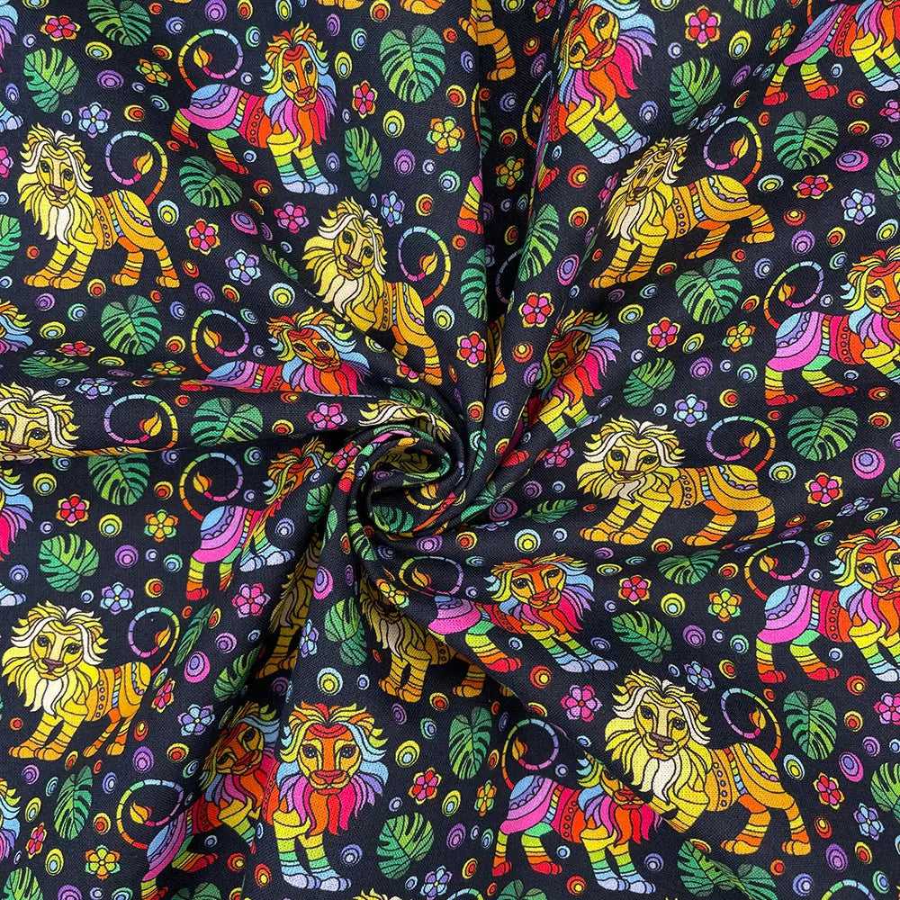 Digital Printed 100% Cotton Fabric | 150gsm 55" (140cm) Wide OEKO-TEXÂ® Standard 100 Certified â€“ Sold by the Meter
