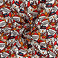 Christmas Digital Printed 100% Cotton Fabric | Festive Holiday Designs 150gsm 55" (140cm) Wide – Sold by the Meter