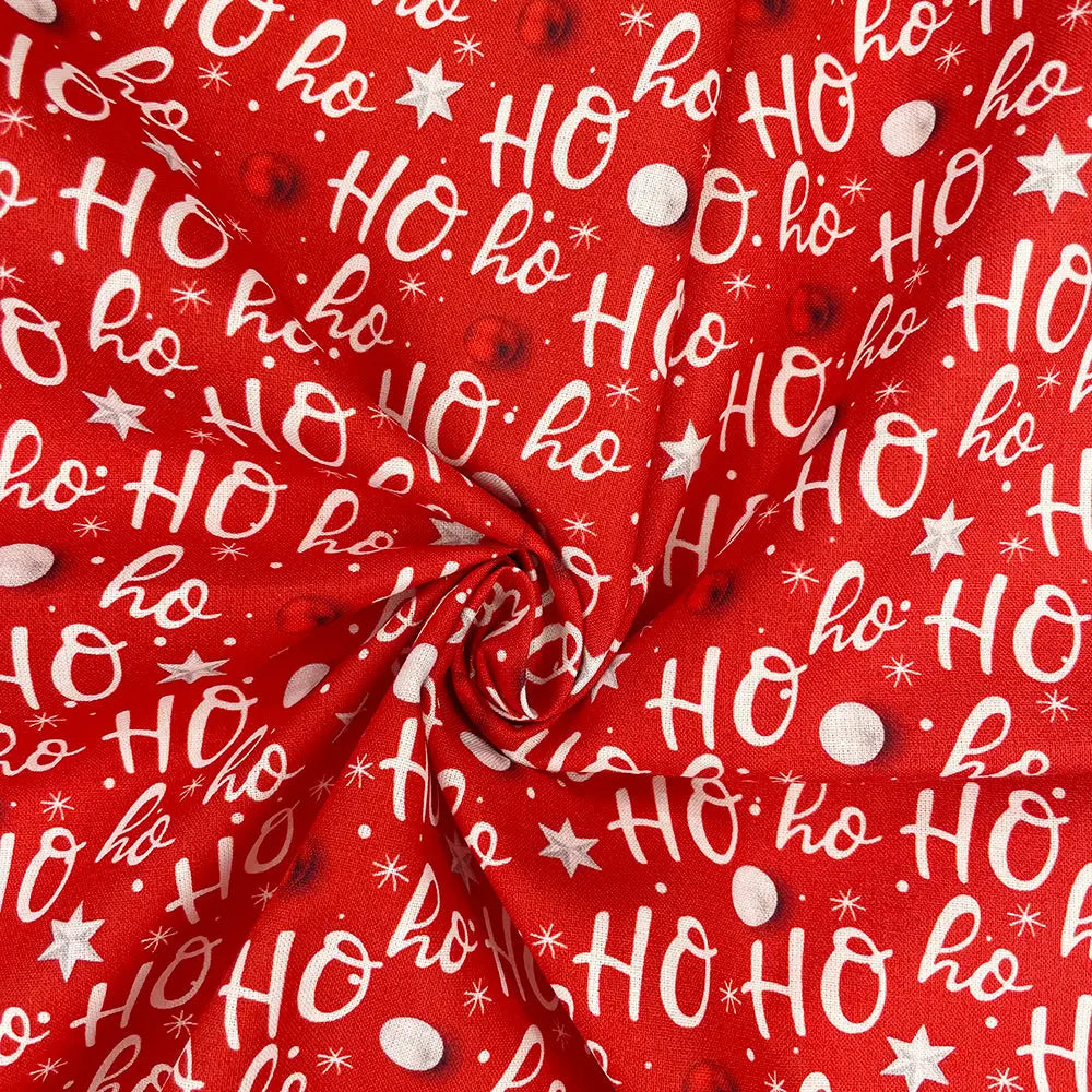 Christmas Digital Printed 100% Cotton Fabric | Festive Holiday Designs 150gsm 55" (140cm) Wide â€“ Sold by the Meter