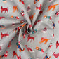 Christmas Digital Printed 100% Cotton Fabric | Festive Holiday Designs 150gsm 55" (140cm) Wide â€“ Sold by the Meter