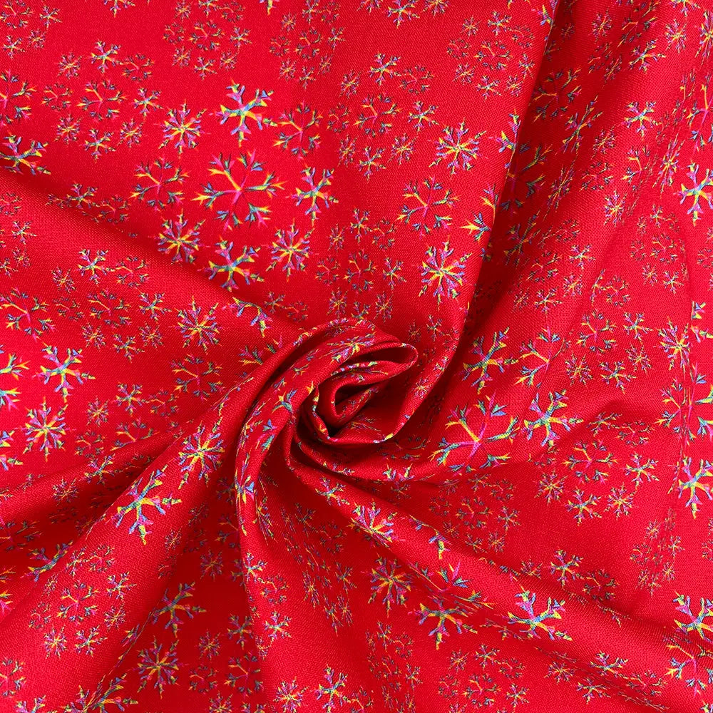 Christmas Digital Printed 100% Cotton Fabric | Festive Holiday Designs 150gsm 55" (140cm) Wide â€“ Sold by the Meter