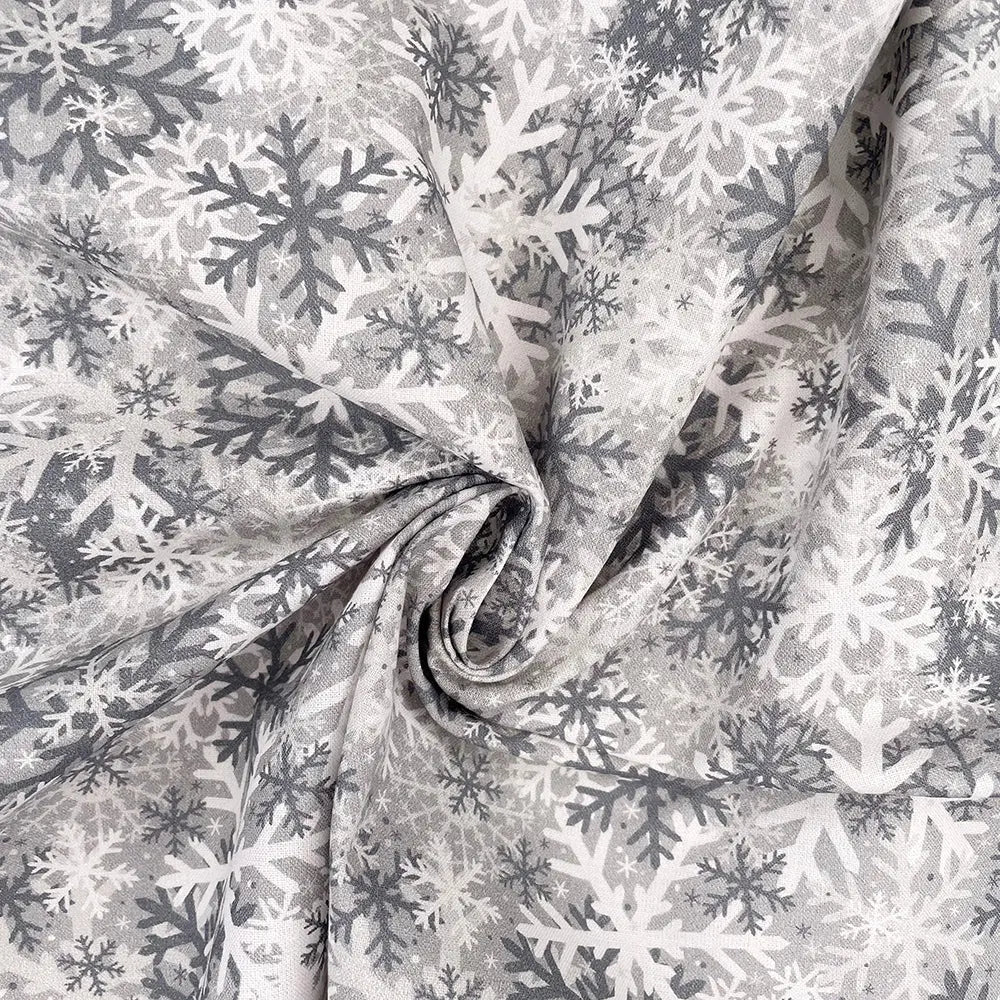 Christmas Digital Printed 100% Cotton Fabric | Festive Holiday Designs 150gsm 55" (140cm) Wide â€“ Sold by the Meter