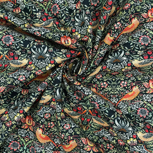 William Morris Digital Printed 100% Cotton Fabric | Classic Arts & Crafts Designs 150gsm 55" (140cm) Wide – Sold by the Meter