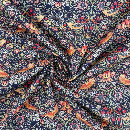 William Morris Digital Printed 100% Cotton Fabric | Classic Arts & Crafts Designs 150gsm 55" (140cm) Wide – Sold by the Meter