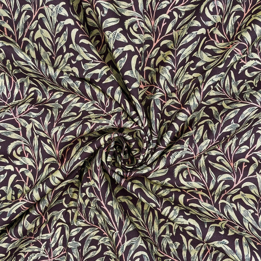 William Morris Digital Printed 100% Cotton Fabric | Classic Arts & Crafts Designs 150gsm 55" (140cm) Wide – Sold by the Meter