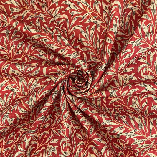 William Morris Digital Printed 100% Cotton Fabric | Classic Arts & Crafts Designs 150gsm 55" (140cm) Wide – Sold by the Meter