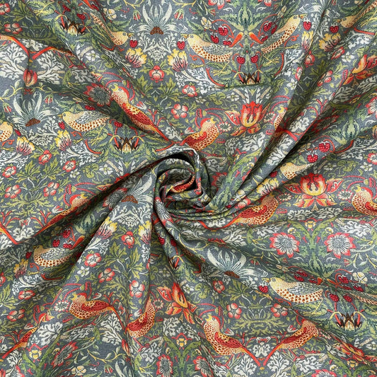 William Morris Digital Printed 100% Cotton Fabric | Classic Arts & Crafts Designs 150gsm 55" (140cm) Wide – Sold by the Meter