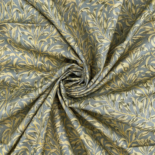 William Morris Digital Printed 100% Cotton Fabric | Classic Arts & Crafts Designs 150gsm 55" (140cm) Wide – Sold by the Meter