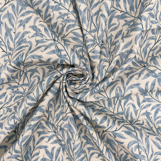 William Morris Digital Printed 100% Cotton Fabric | Classic Arts & Crafts Designs 150gsm 55" (140cm) Wide – Sold by the Meter
