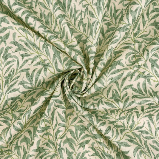 William Morris Digital Printed 100% Cotton Fabric | Classic Arts & Crafts Designs 150gsm 55" (140cm) Wide – Sold by the Meter
