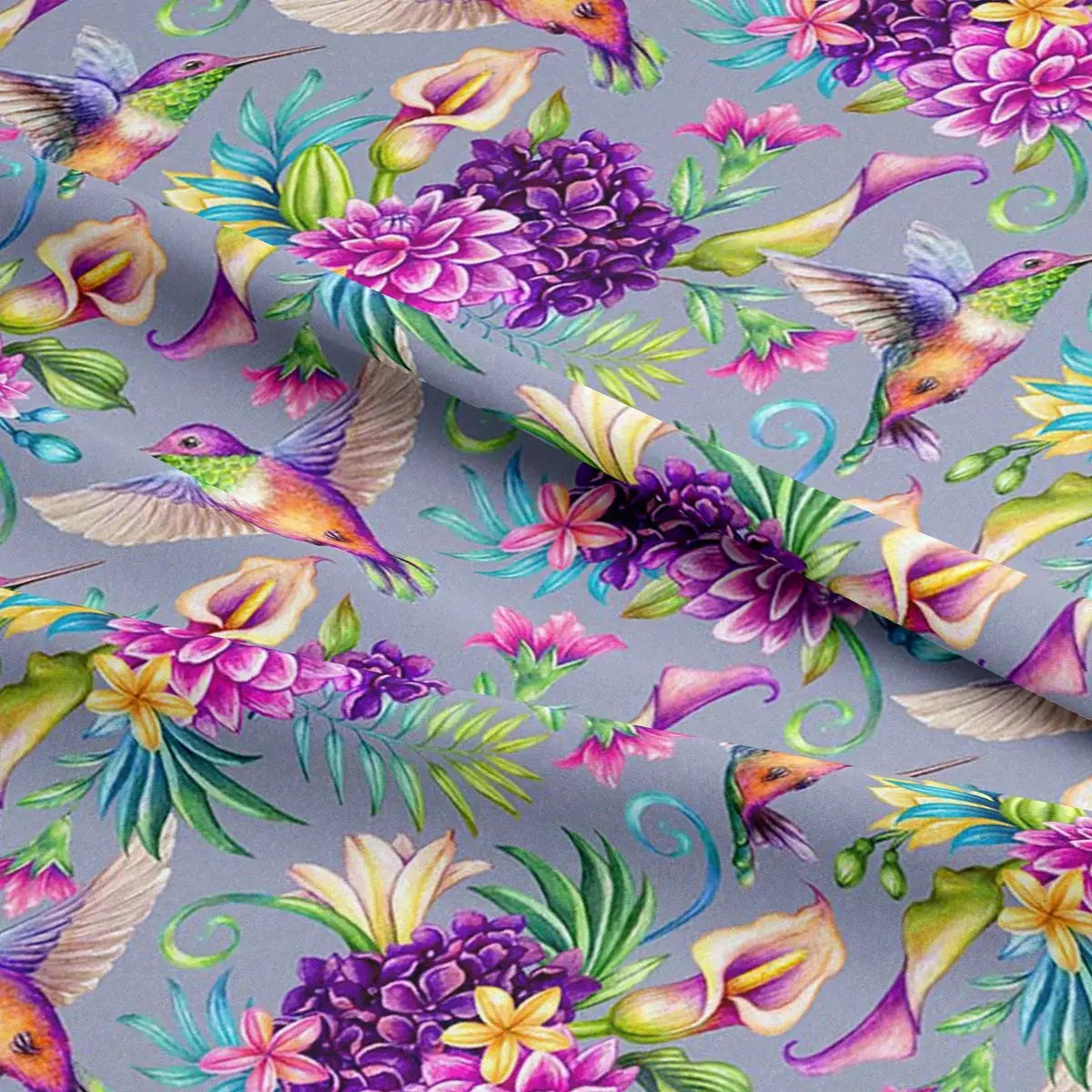 Digital Printed 100% Cotton Fabric â€“ 150gsm 55" (140cm) Wide OEKO-TEXÂ® Certified | 15 Metre Folded Bolt