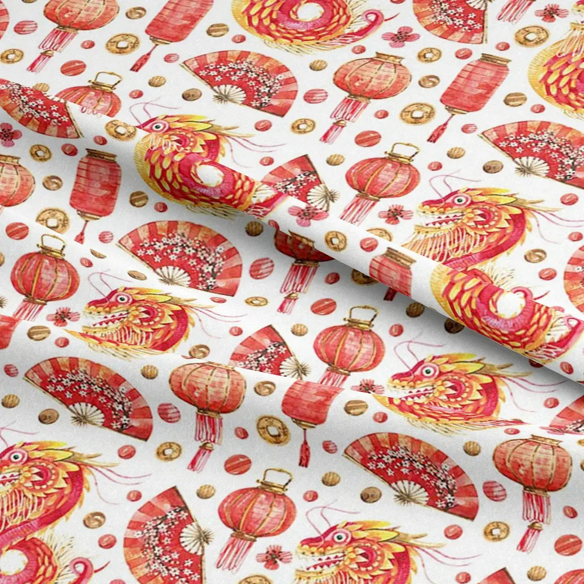 Digital Printed 100% Cotton Fabric â€“ 150gsm 55" (140cm) Wide OEKO-TEXÂ® Certified | 15 Metre Folded Bolt