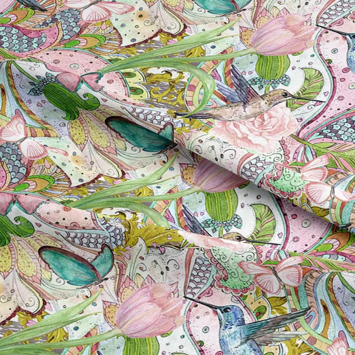 Digital Printed 100% Cotton Fabric | 150gsm 55" (140cm) Wide OEKO-TEX® Standard 100 Certified – Sold by the Meter