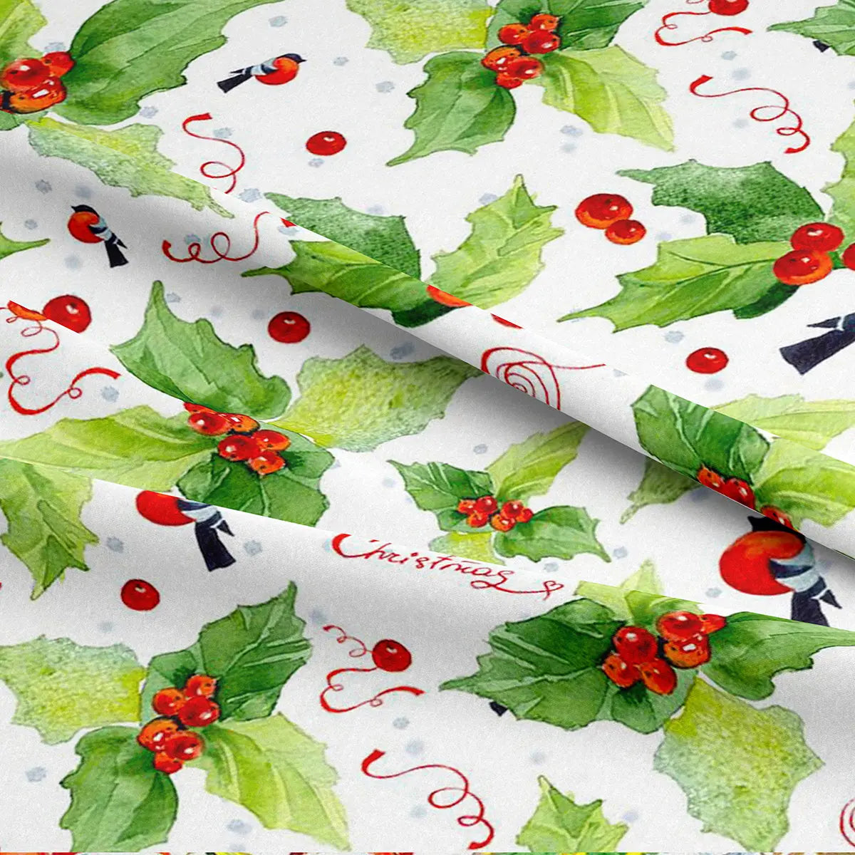 Christmas Digital Printed 100% Cotton Fabric | Festive Holiday Designs 150gsm 55" (140cm) Wide â€“ Sold by the Meter
