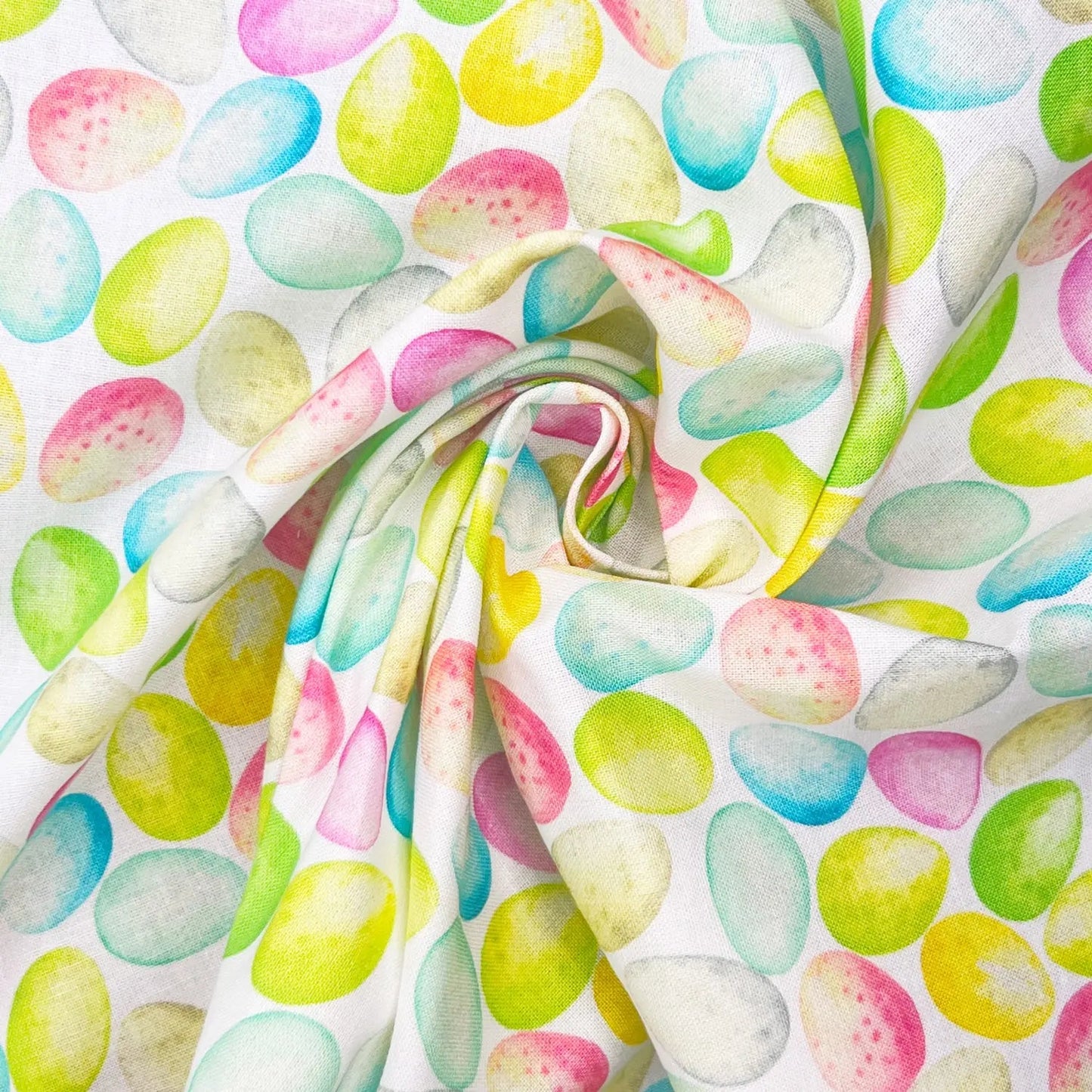 Easter Digital Printed 100% Cotton Fabric | Spring & Easter Designs 150gsm 55" (140cm) Wide – Sold by the Meter