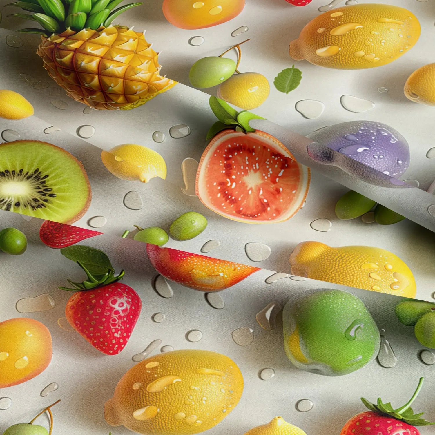 100% Cotton 3D Embroidered & Textured Print Fabric | Soft Lightweight Dressmaking Cotton 55" (140cm) Wide Craft & Sewing Material – Sold by the Meter