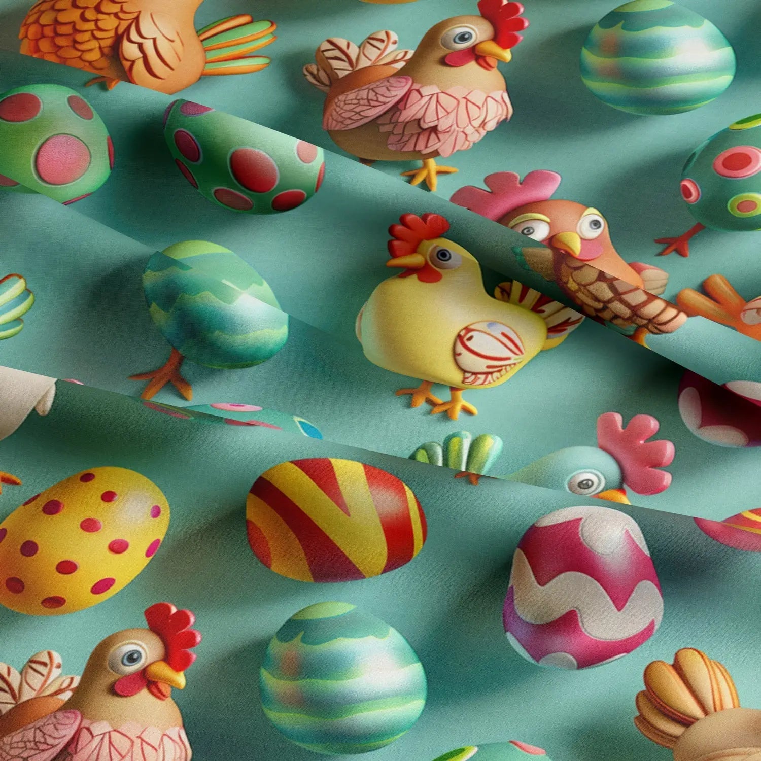 100% Cotton 3D Embroidered & Textured Print Fabric | Soft Lightweight Dressmaking Cotton 55" (140cm) Wide Craft & Sewing Material – Sold by the Meter