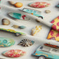100% Cotton 3D Embroidered & Textured Print Fabric | Soft Lightweight Dressmaking Cotton 55" (140cm) Wide Craft & Sewing Material – Sold by the Meter