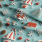 100% Cotton 3D Embroidered & Textured Print Fabric | Soft Lightweight Dressmaking Cotton 55" (140cm) Wide Craft & Sewing Material – Sold by the Meter