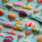 100% Cotton 3D Embroidered & Textured Print Fabric | Soft Lightweight Dressmaking Cotton 55" (140cm) Wide Craft & Sewing Material – Sold by the Meter