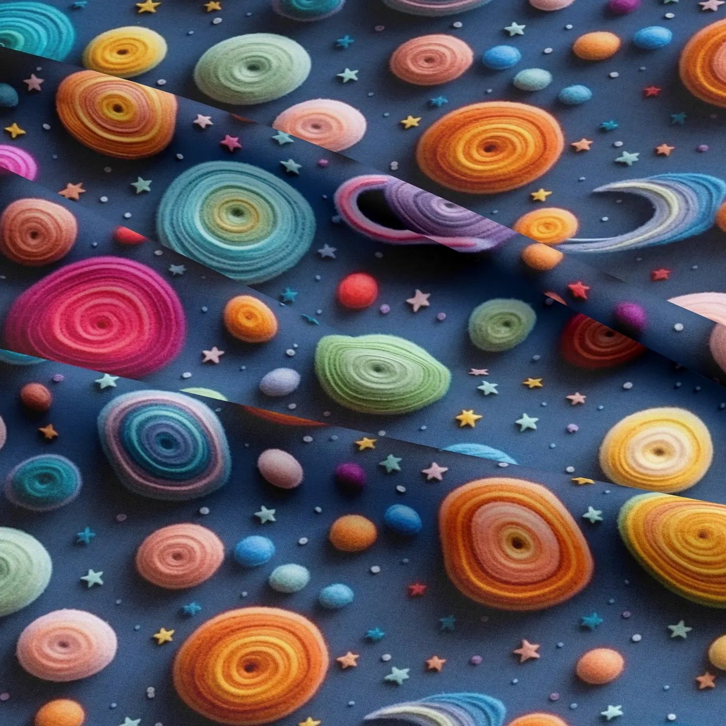 100% Cotton 3D Embroidered & Textured Print Fabric | Soft Lightweight Dressmaking Cotton 55" (140cm) Wide Craft & Sewing Material – Sold by the Meter