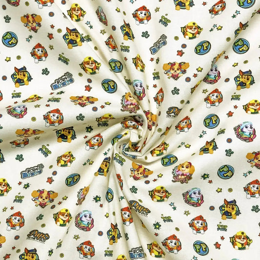 Licensed Digital Printed 100% Cotton Fabric | Character & Movie Designs 150gsm 55" (140cm) Wide â€“ Sold by the Meter