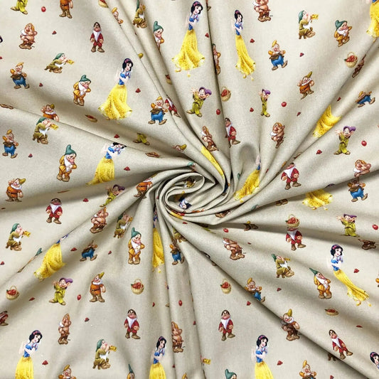 Licensed Digital Printed 100% Cotton Fabric | Character & Movie Designs 150gsm 55" (140cm) Wide â€“ Sold by the Meter
