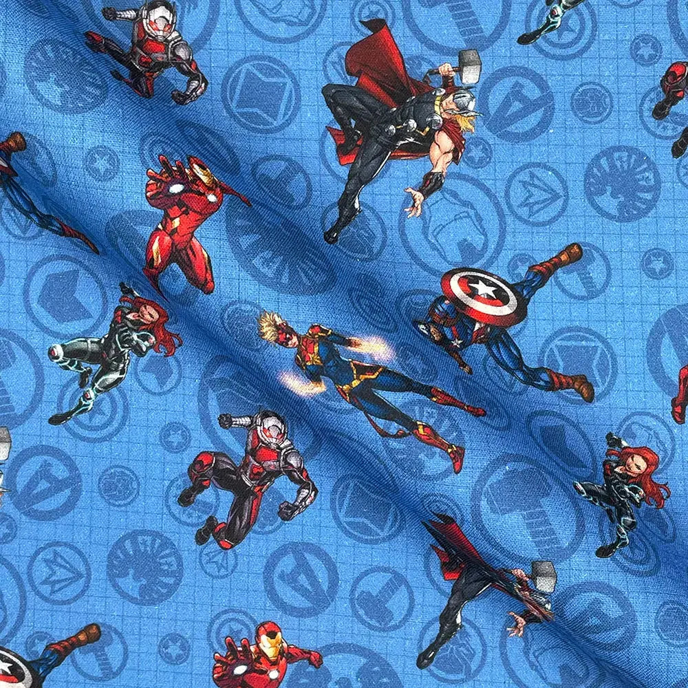 Licensed Digital Printed 100% Cotton Fabric | Character & Movie Designs 150gsm 55" (140cm) Wide â€“ Sold by the Meter
