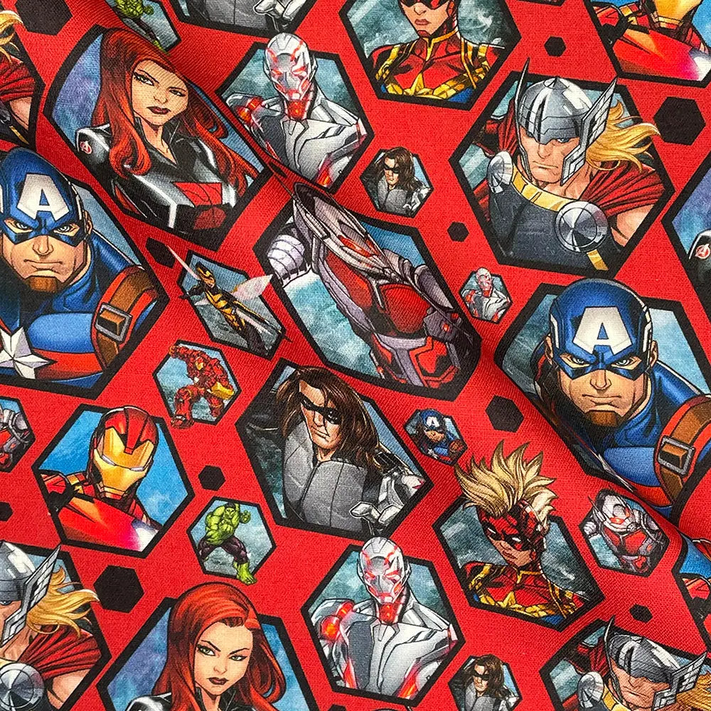 Licensed Digital Printed 100% Cotton Fabric | Character & Movie Designs 150gsm 55" (140cm) Wide – Sold by the Meter