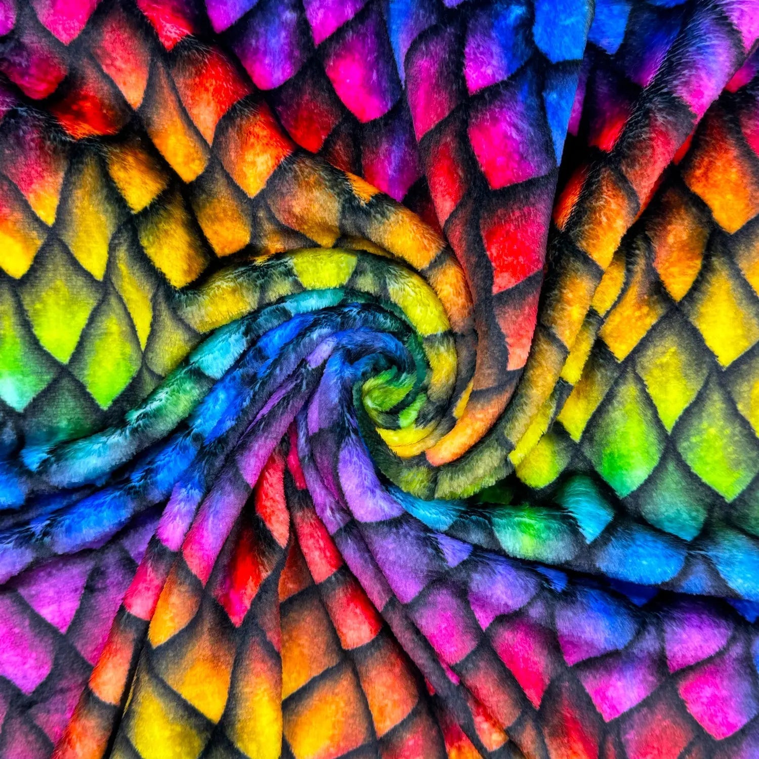 Printed Luxury Cuddle Fleece Fabric | Super Soft Plush Polyester 59" (150cm) Wide â€“ Sold by the Meter