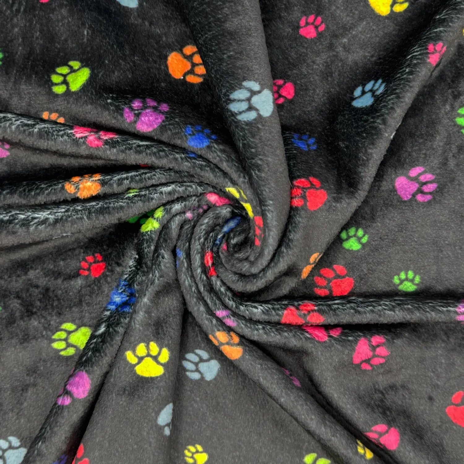 Printed Luxury Cuddle Fleece Fabric | Super Soft Plush Polyester 59" (150cm) Wide â€“ Sold by the Meter