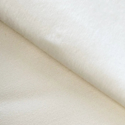 Almond Brushed Curtain Lining Fabric | Heavy Cotton Rich Brushed Lining 54" (140cm) Wide â€“ Sold by the Meter