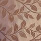 Luxurious Satin Jacquard Floral Upholstery Fabric – 58" for Curtains and Dressmaking (Cinnamon Rose Ivy)