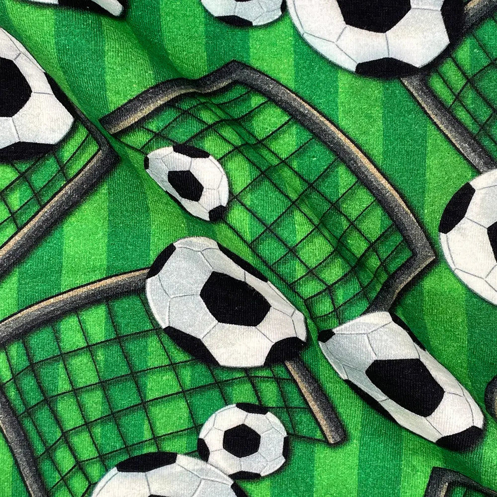 Digitally Printed Cotton Jersey Fabric | Soft Stretch Jersey 60" (150cm) Wide Dressmaking & Activewear Fabric – Sold by the Meter