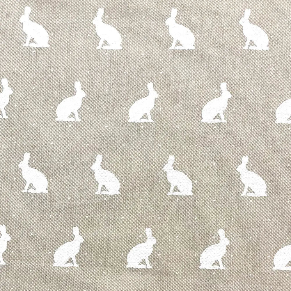 Cotton Rich Linen Look Printed Panama Fabric | Decorative Craft & Home Fabric 55" (140cm) Wide â€“ Sold by the Meter