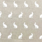 Cotton Rich Linen Look Printed Panama Fabric | Decorative Craft & Home Fabric 55" (140cm) Wide â€“ Sold by the Meter