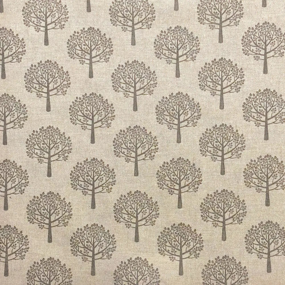 Cotton Rich Linen Look Printed Panama Fabric | Decorative Craft & Home Fabric 55" (140cm) Wide – Sold by the Meter