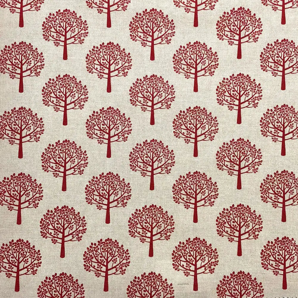 Cotton Rich Linen Look Printed Panama Fabric | Decorative Craft & Home Fabric 55" (140cm) Wide – Sold by the Meter