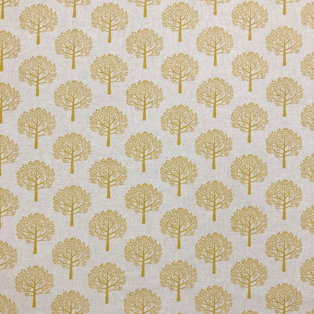 Cotton Rich Linen Look Printed Panama Fabric | Decorative Craft & Home Fabric 55" (140cm) Wide – Sold by the Meter
