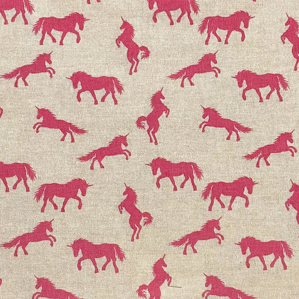 Cotton Rich Linen Look Printed Panama Fabric | Decorative Craft & Home Fabric 55" (140cm) Wide – Sold by the Meter