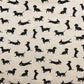 Cotton Rich Linen Look Printed Panama Fabric | Decorative Craft & Home Fabric 55" (140cm) Wide â€“ Sold by the Meter