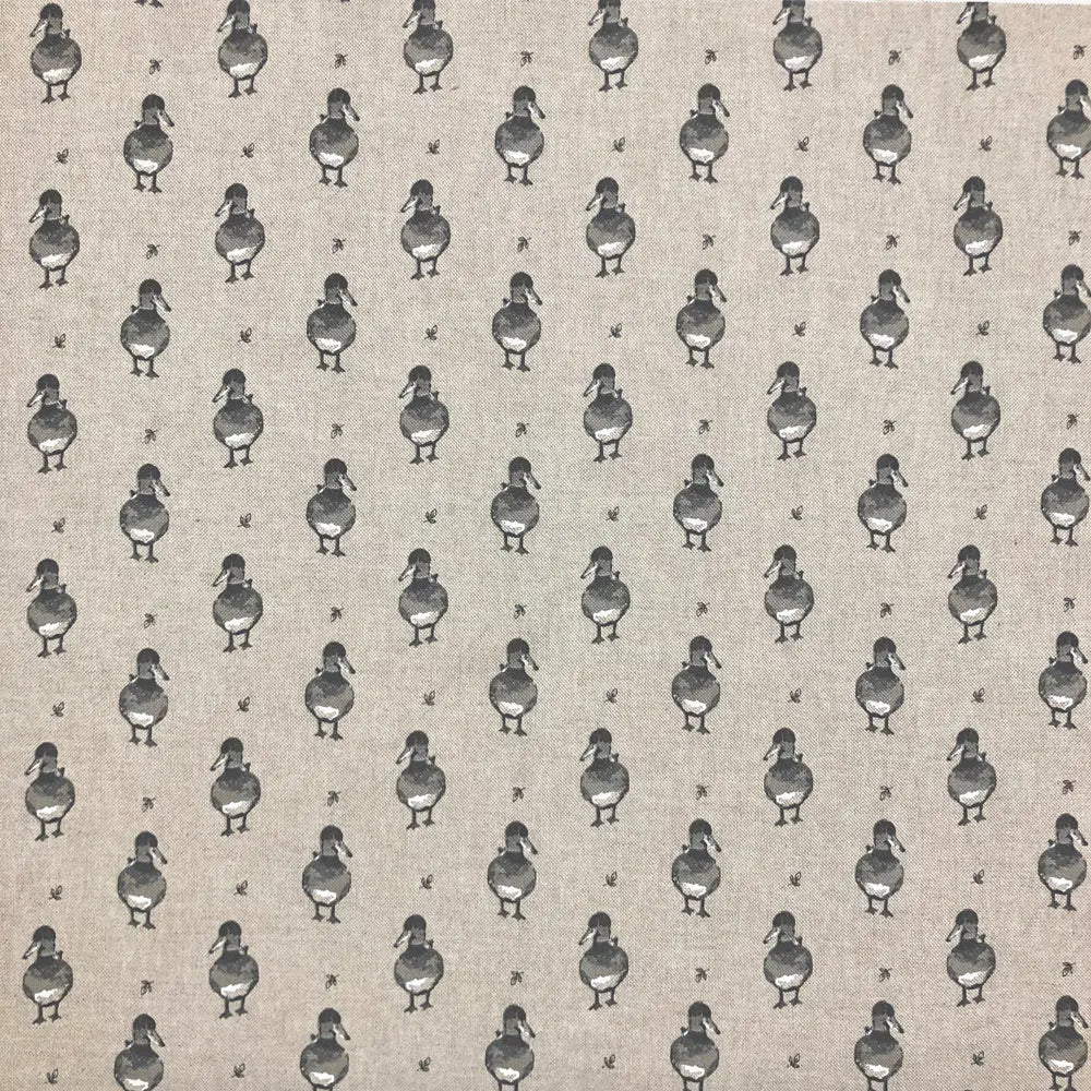 Cotton Rich Linen Look Printed Panama Fabric | Decorative Craft & Home Fabric 55" (140cm) Wide â€“ Sold by the Meter
