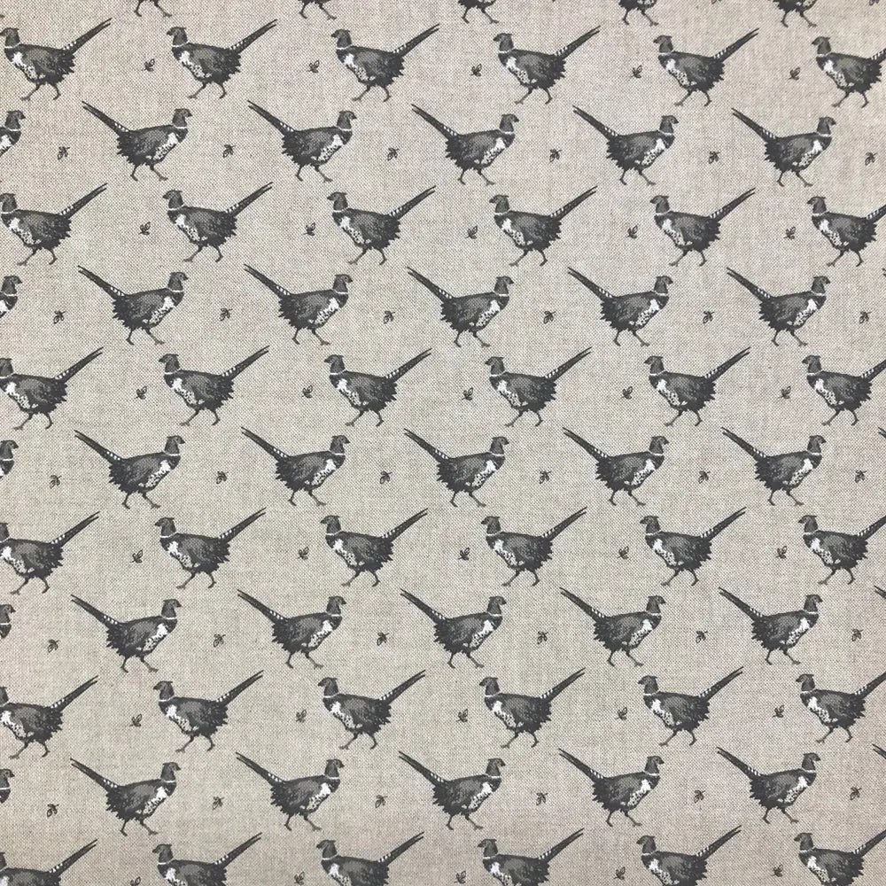 Cotton Rich Linen Look Printed Panama Fabric | Decorative Craft & Home Fabric 55" (140cm) Wide â€“ Sold by the Meter