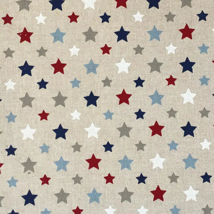 Cotton Rich Linen Look Printed Panama Fabric | Decorative Craft & Home Fabric 55" (140cm) Wide – Sold by the Meter