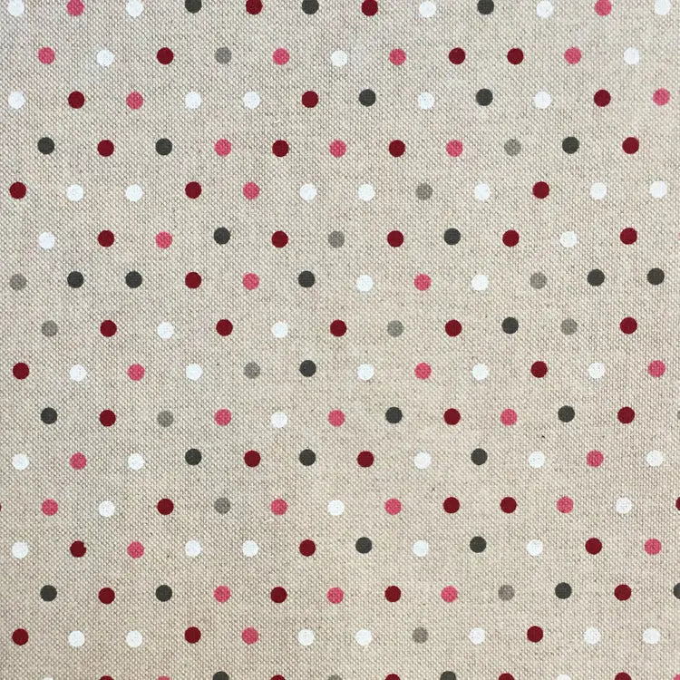 Cotton Rich Linen Look Printed Panama Fabric | Decorative Craft & Home Fabric 55" (140cm) Wide â€“ Sold by the Meter