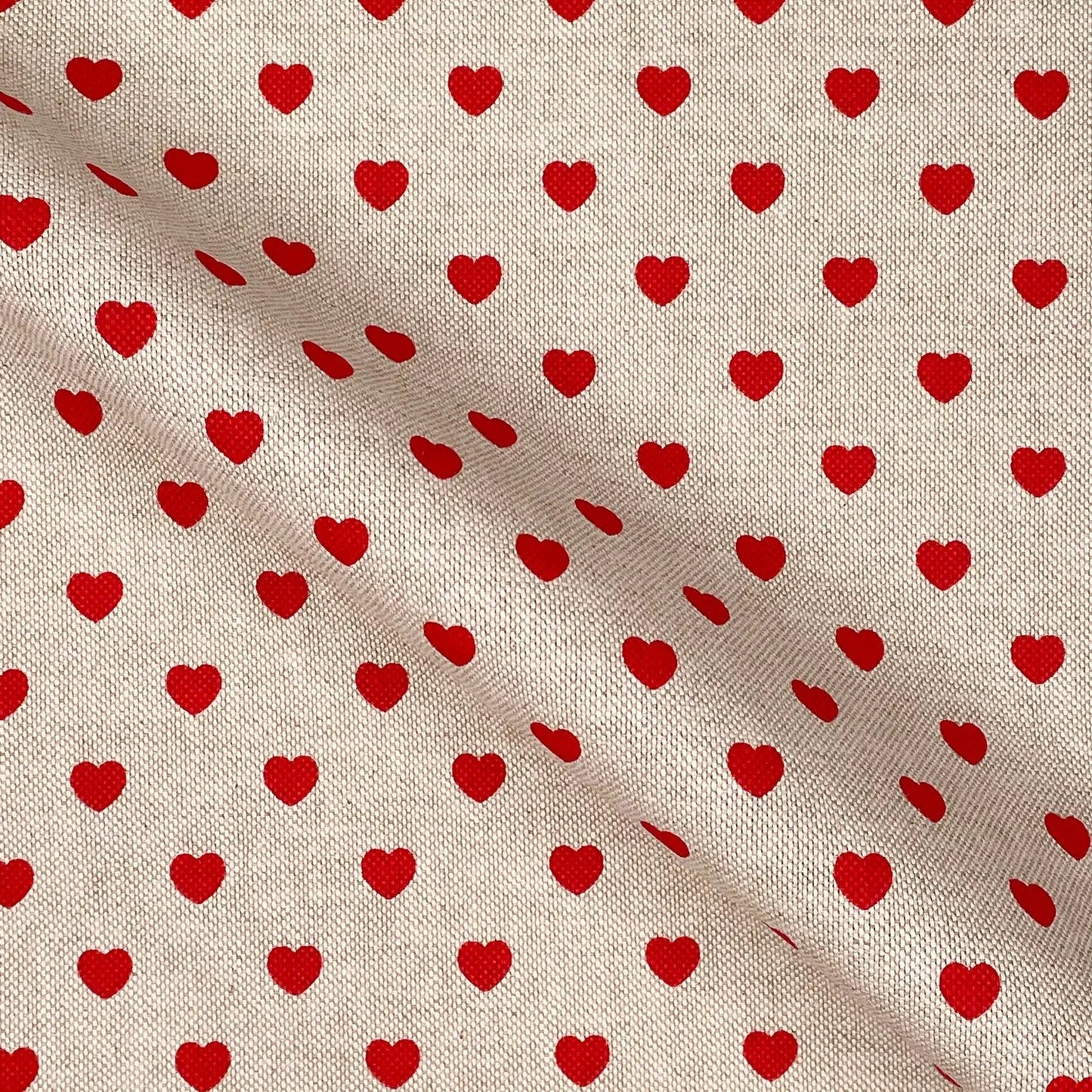Cotton Rich Linen Look Printed Panama Fabric | Decorative Craft & Home Fabric 55" (140cm) Wide â€“ Sold by the Meter