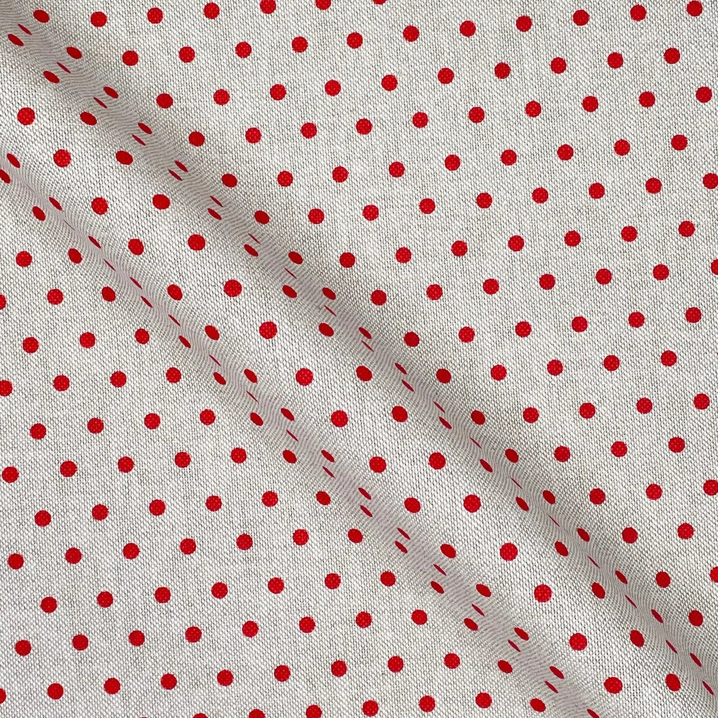 Cotton Rich Linen Look Printed Panama Fabric | Decorative Craft & Home Fabric 55" (140cm) Wide â€“ Sold by the Meter